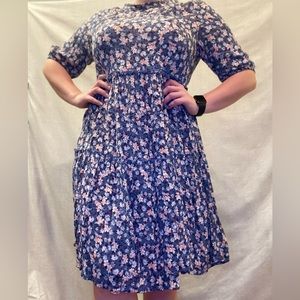 Flowy Flower Dress